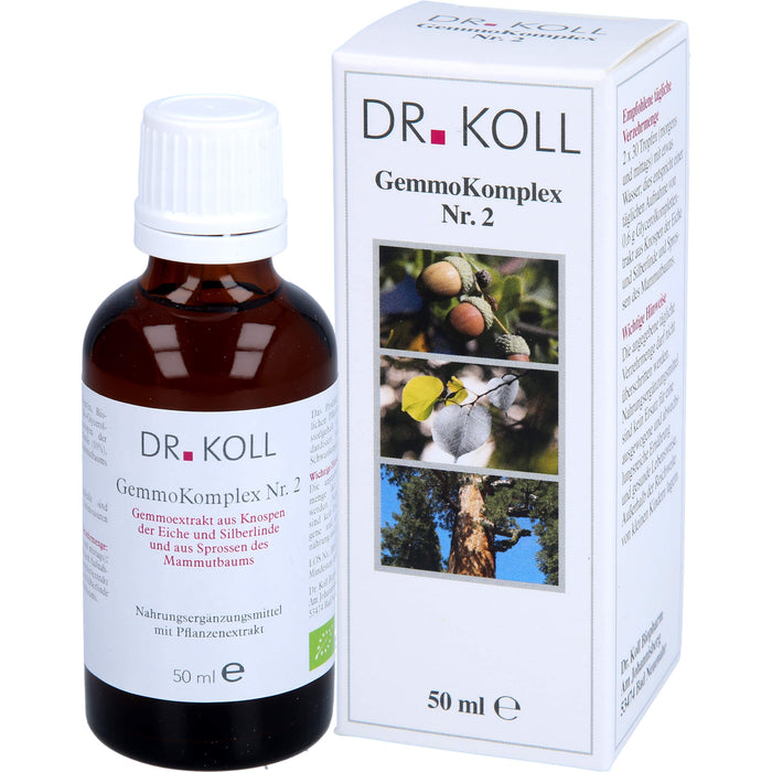 DR. KOLL GemmoKomplex Nr. 2 Tropfen zum Einnehmen, 50 ml Lösung
