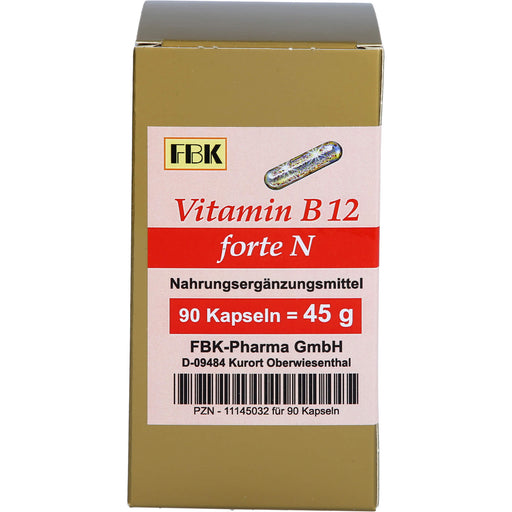 Vitamin B12 forte N, 90 St KAP