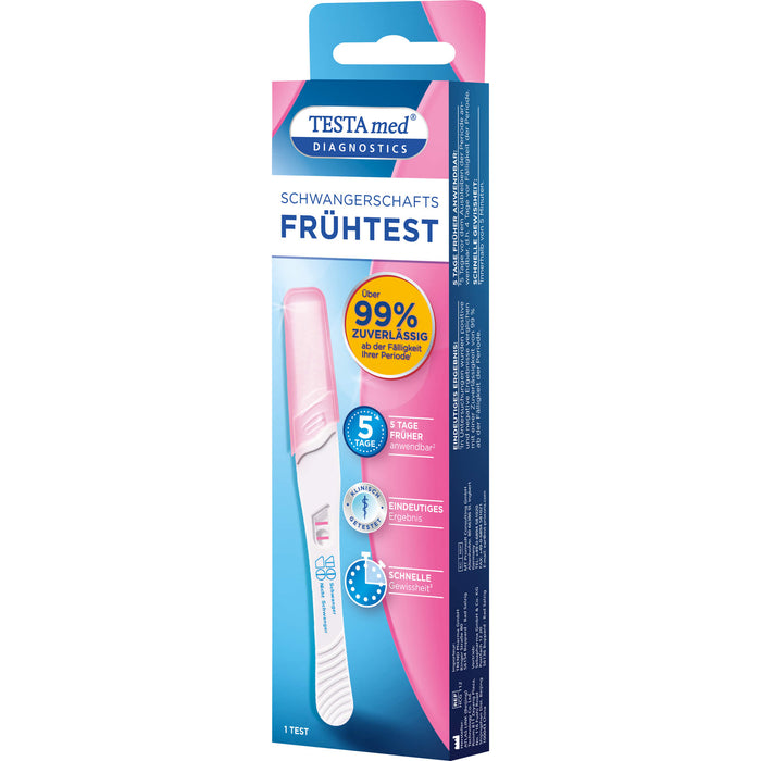 TESTAmed Schwangerschaftstest 1er, 1 P TES