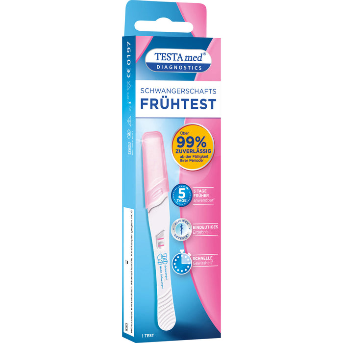 TESTAmed Schwangerschaftstest 1er, 1 P TES