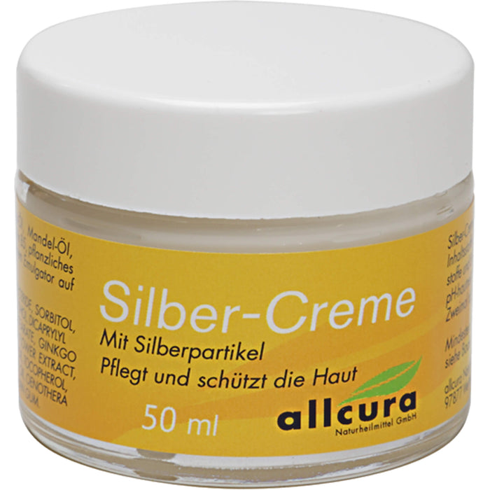 Allcura Silber Creme pflegt und schützt die Haut, 50 ml Creme