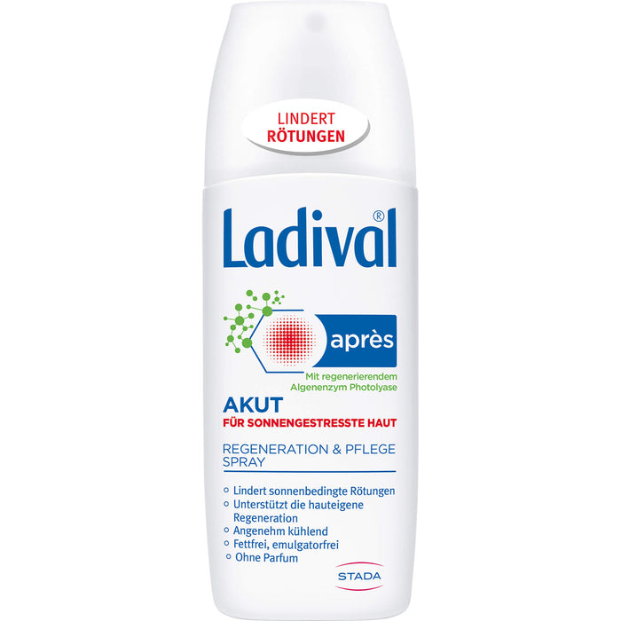 Ladival akut après Regeneration & Pflege Spray, 150 ml Lösung