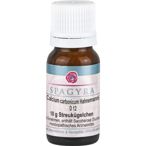 SPAGYRA Calcium carbonicum Hahnemanni D 12 Globuli, 10 g Globuli