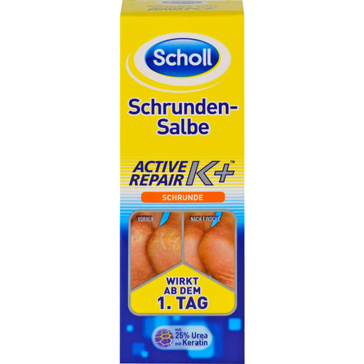 Scholl Schrunden Salbe Active Repair K+, 60 ml Salbe