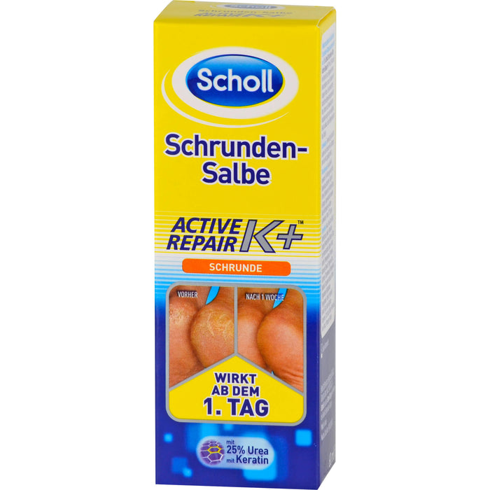 Scholl Schrunden Salbe Active Repair K+, 60 ml Salbe