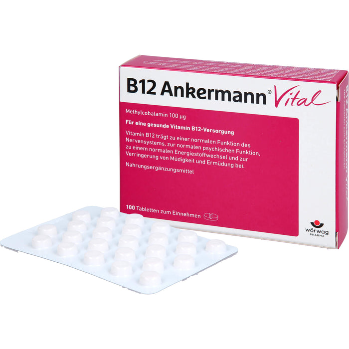 B12 Ankermann  Vital, 100 St. Tabletten