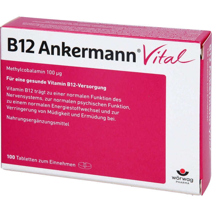 B12 Ankermann® Vital, 100 St. Tabletten