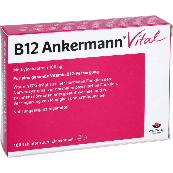 B12 Ankermann  Vital, 100 St. Tabletten