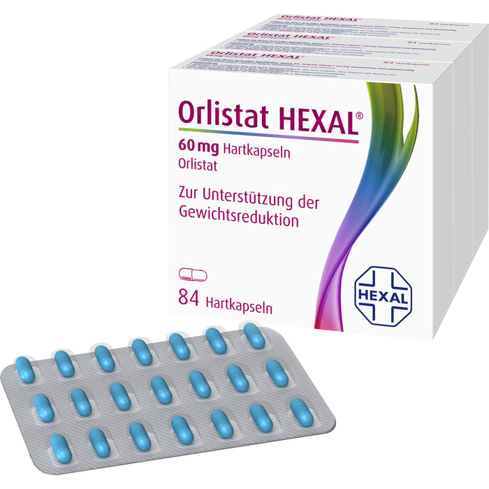 Orlistat HEXAL 60 mg Hartkapseln, 252 St. Kapseln