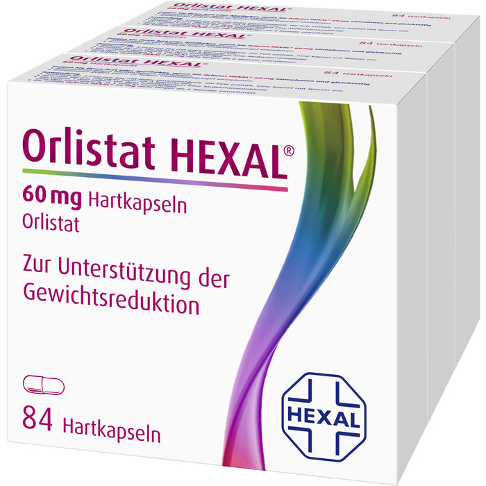 Orlistat HEXAL 60 mg Hartkapseln, 252 St. Kapseln