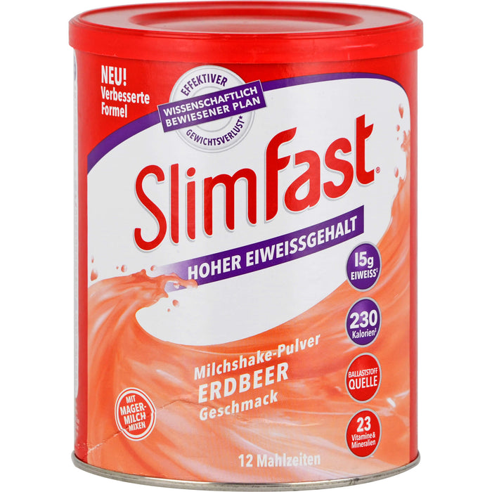 Slim-Fast Pulver Erdbeere, 438 g PUL
