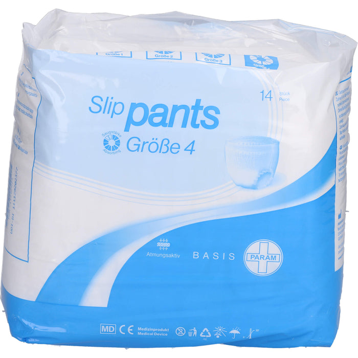 PARAM SLIP PANTS BASIS GR 4, 14 St. Windelhosen