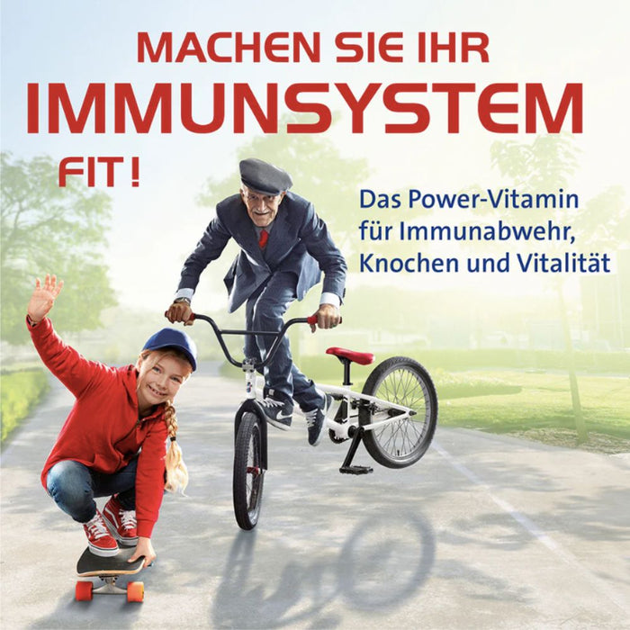 Vitamin D3 Hevert 2000 IE – das Power-Vitamin für Immunabwehr, Knochen und Vitalität, 120 St. Tabletten