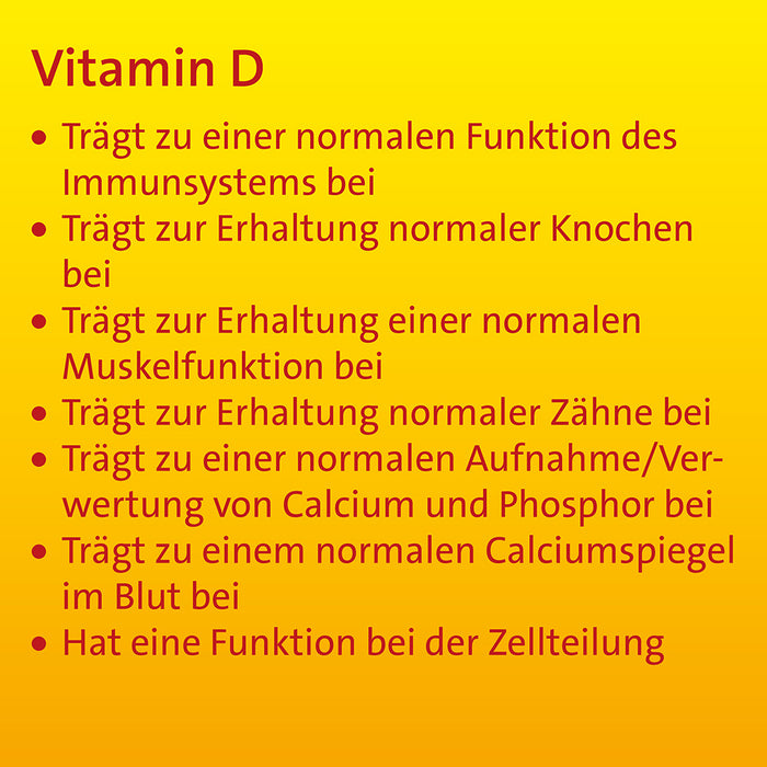 Vitamin D3 Hevert 2000 IE – das Power-Vitamin für Immunabwehr, Knochen und Vitalität, 120 St. Tabletten