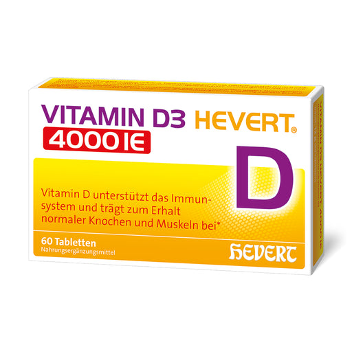Vitamin D3 Hevert 4000 IE Tabletten, 60 St. Tabletten