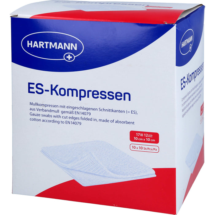 ES-Kompressen steril 10x10cm Großpackung, 10X10 St KOM