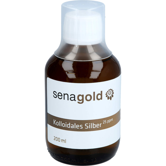 Senagold Kolloidales Silber 25ppm flüssig, 200 ml Lösung