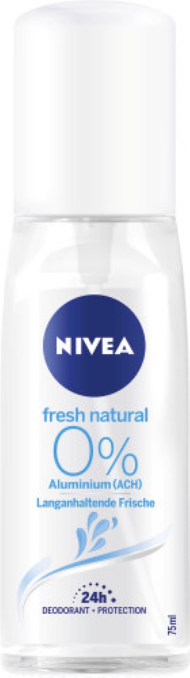 NIVEA DEO ZERSTÄUBER FRESH NATURAL, 75 ml Spray