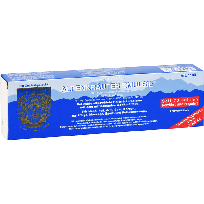 Alpenkräuter Emulsie, 200 ml