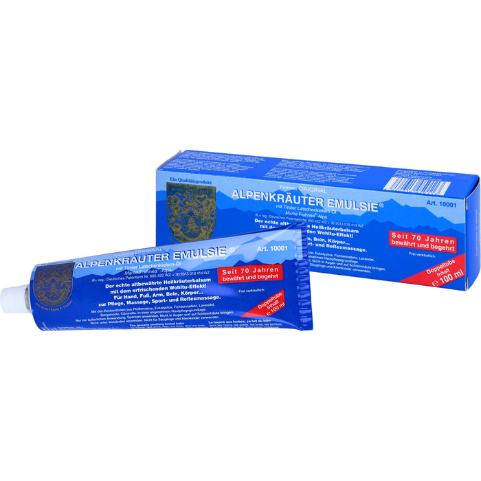 Alpenkräuter Emulsie, 100 ml