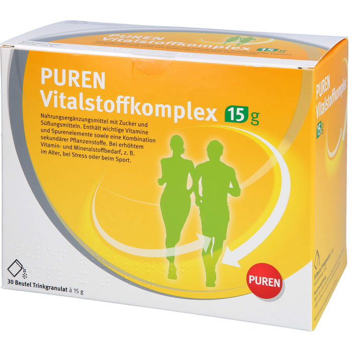 PUREN Vitalstoffkomplex Trinkgranulat, 30 St. Beutel