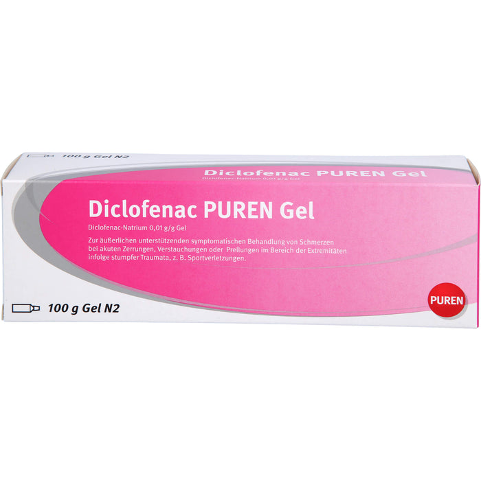 Diclofenac PUREN Gel, 100 g Gel
