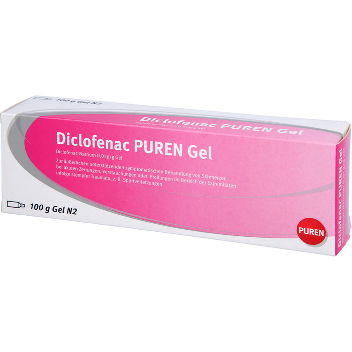 Diclofenac PUREN Gel, 100 g Gel