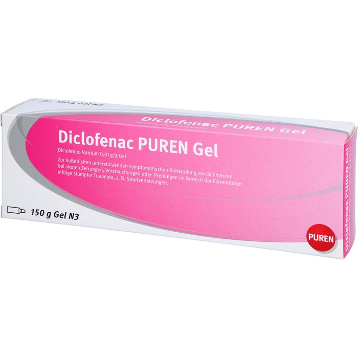 Diclofenac PUREN Gel, 150 g Gel