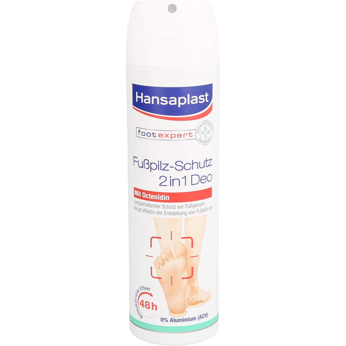 Hansaplast Fußpilz-Schutz 2 in 1 Deo, 150 ml Lösung