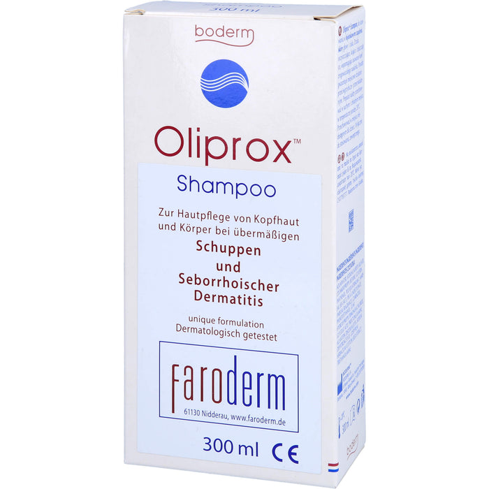 Oliprox Shampoo CE b. Schuppen u. seborrh. Dermat., 300 ml Lösung