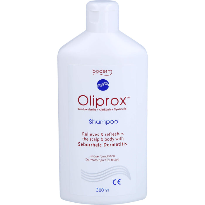 Oliprox Shampoo CE b. Schuppen u. seborrh. Dermat., 300 ml Lösung