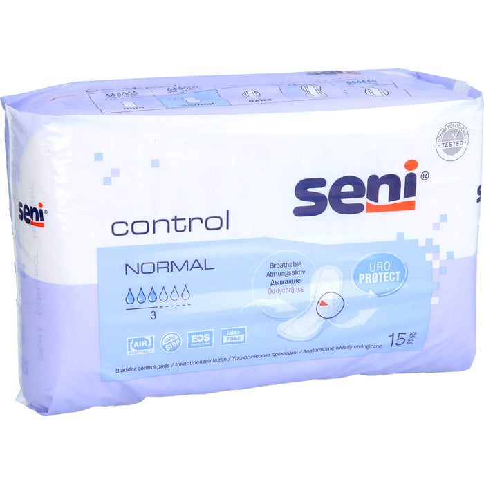 Seni Control Inkontinenzeinlagen Normal, 15 St. Einlagen