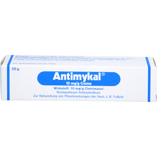 Antimykal 10 mg / g Creme zur Bekämpfung von Fußpilz, 20 g Creme