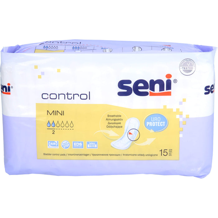 Seni Control Mini Inkontinenzeinlagen, 15 St. Einlagen