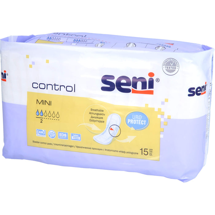 Seni Control Mini Inkontinenzeinlagen, 15 St. Einlagen
