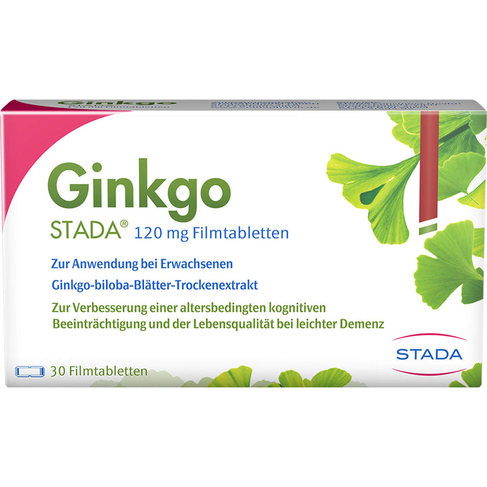 Ginkgo STADA 120 mg Filmtabletten, 30 St FTA