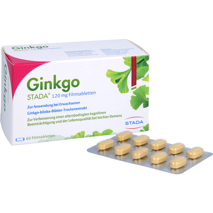 Ginkgo STADA 120 mg Filmtabletten, 60 St FTA