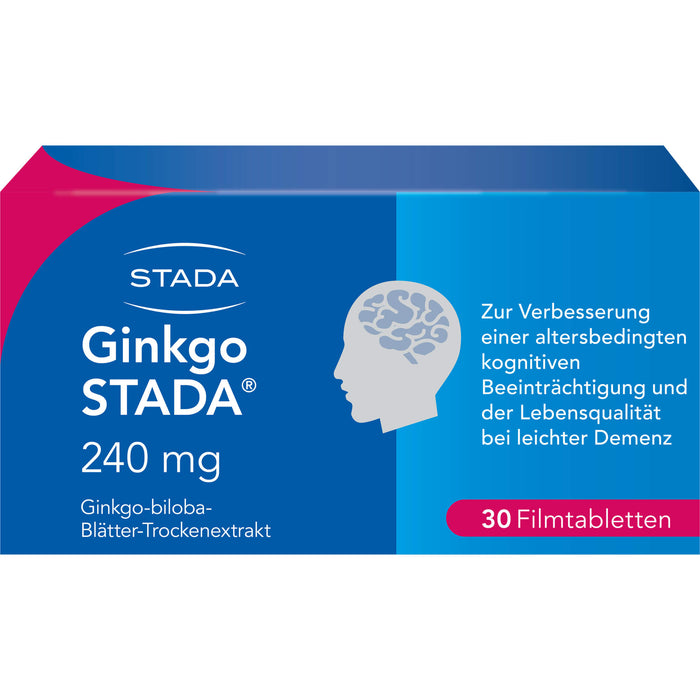 Ginkgo STADA 240 mg Filmtabletten, 30 St FTA