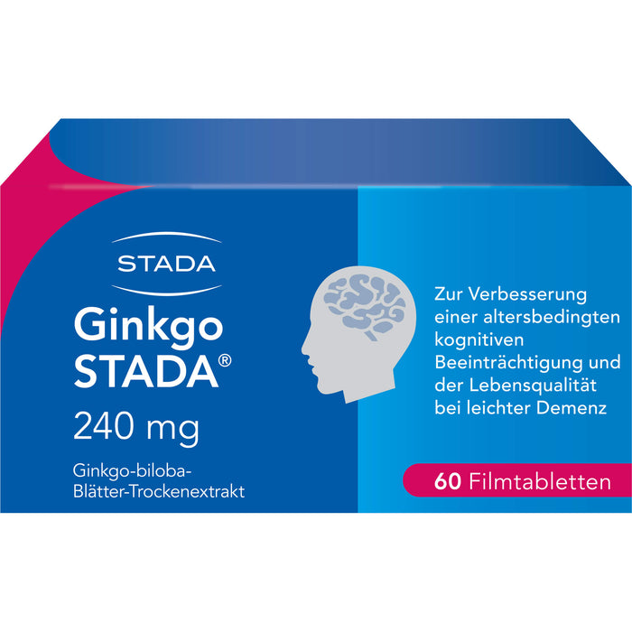 Ginkgo STADA 240 mg Filmtabletten, 60 St FTA
