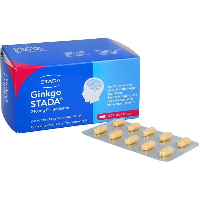 Ginkgo STADA 240 mg Filmtabletten, 120 St FTA