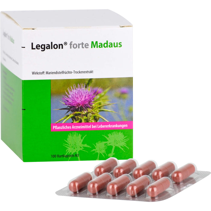 Legalon  forte Madaus, Hartkapseln, 100 St. Kapseln