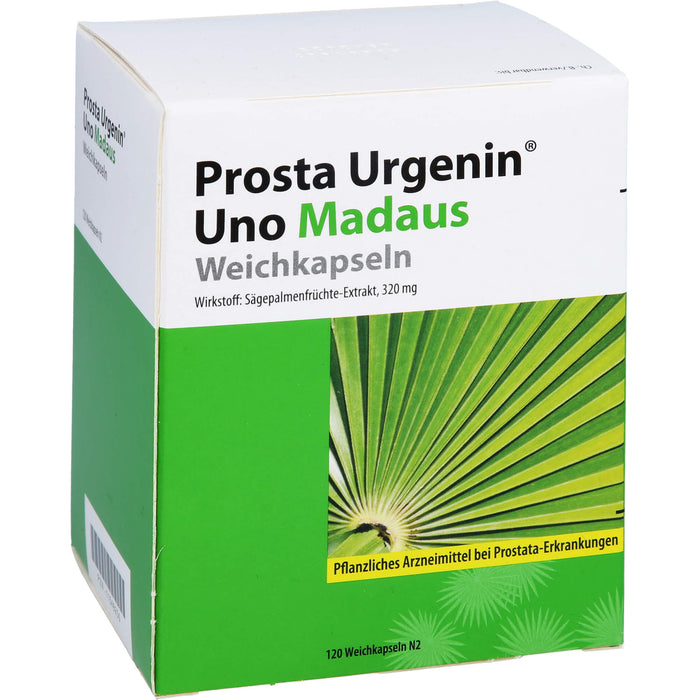 Prosta Urgenin Uno Madaus 320 mg, Weichkapseln, 120 St. Kapseln