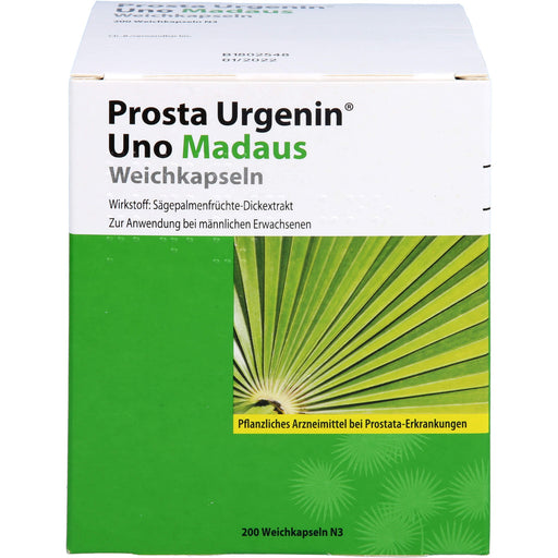 Madaus Prosta Urgenin Uno 320 mg Weichkapseln bei Prostata Erkrankungen, 200 St. Kapseln