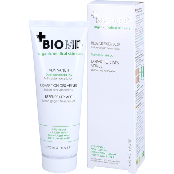 BIOMD Besenreiser Ade Lotion gegen Besenreiser, 90 ml Lotion