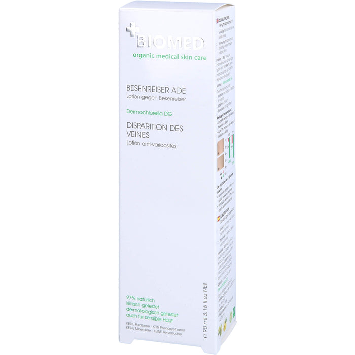 BIOMD Besenreiser Ade Lotion gegen Besenreiser, 90 ml Lotion