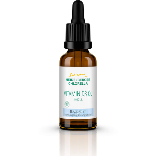 Heidelberger Chlorella Vitamin D3 Öl Tropfen, 30 ml Lösung