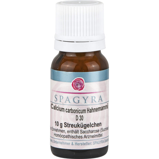 SPAGYRA Calcium carbonicum Hahnemanni D 30 Globuli, 10 g Globuli