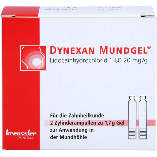 DYNEXAN Mundgel 2%, 3.4 g Gel