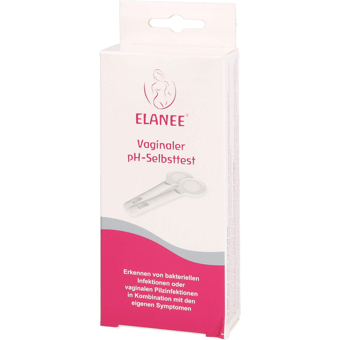 ELANEE pH-Test zur Bestimmung des vaginalen pH-Wertes, 2 St. Teststreifen