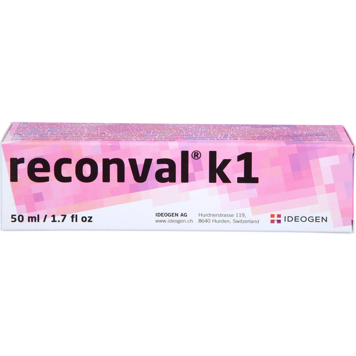 Reconval K1 Creme bei zu Akne neigender Haut, 50 ml Creme